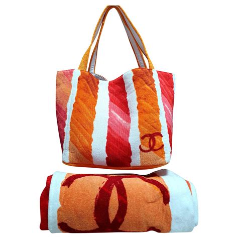 chanel strandtasche
